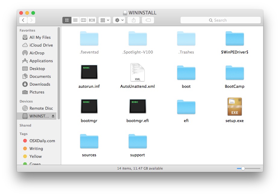 create bootable usb drive for windows installation mac